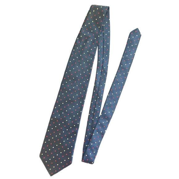 Brooks Brothers Other - Brooks Brothers 100% Silk Tie NWT Standard Navy Geometric Squares Classic